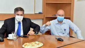 The Deputy Minister of Health, Yova Kish visits Galilee Medical Center
